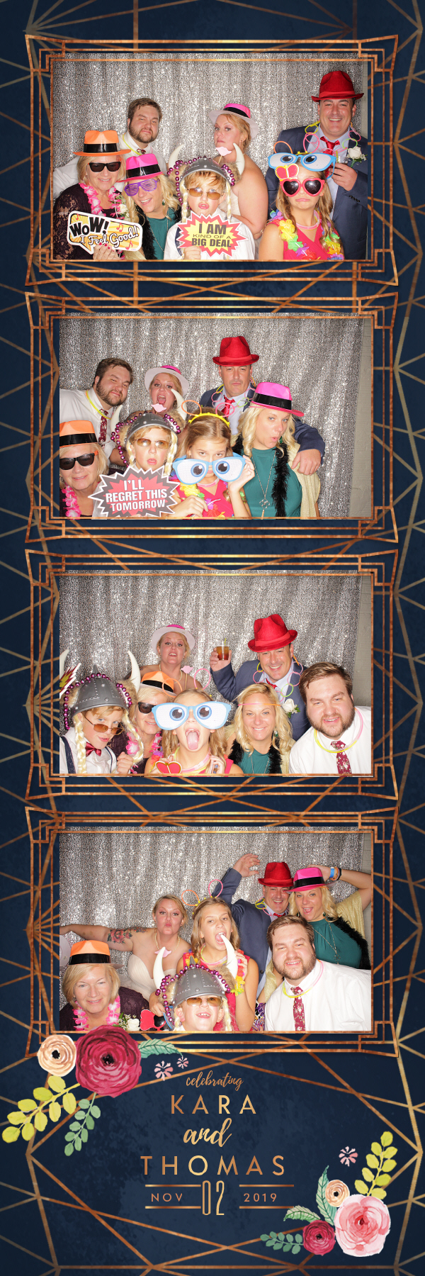 Kara and Thomas Wedding | View more photos from the event at gallery.photoboothbillings.com/u/PhotoBoothBillings/Kara-and-Thomas-Wedding